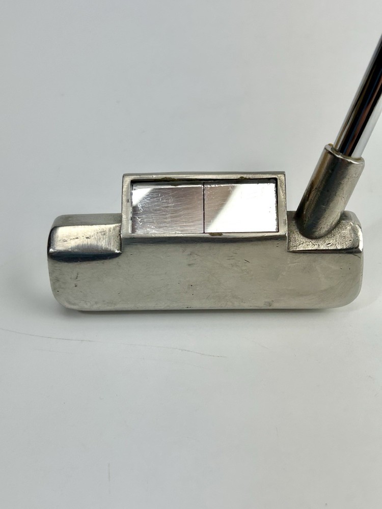 Vintage Golf Putter, MAGIC LINE w/ mirror - Training Tool / Device. Rare HTF EUC