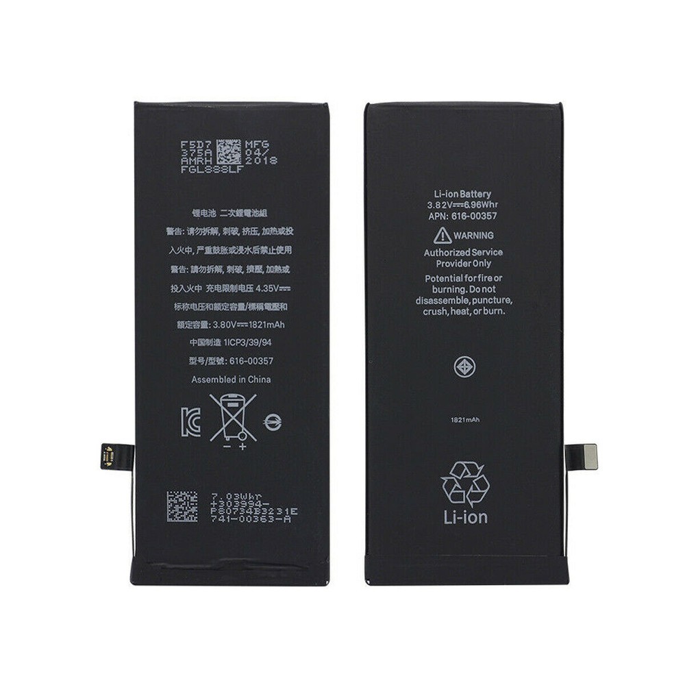 1821mAh Li-ion Replacement Internal Battery Cell for Apple iPhone 8 8G + Tools