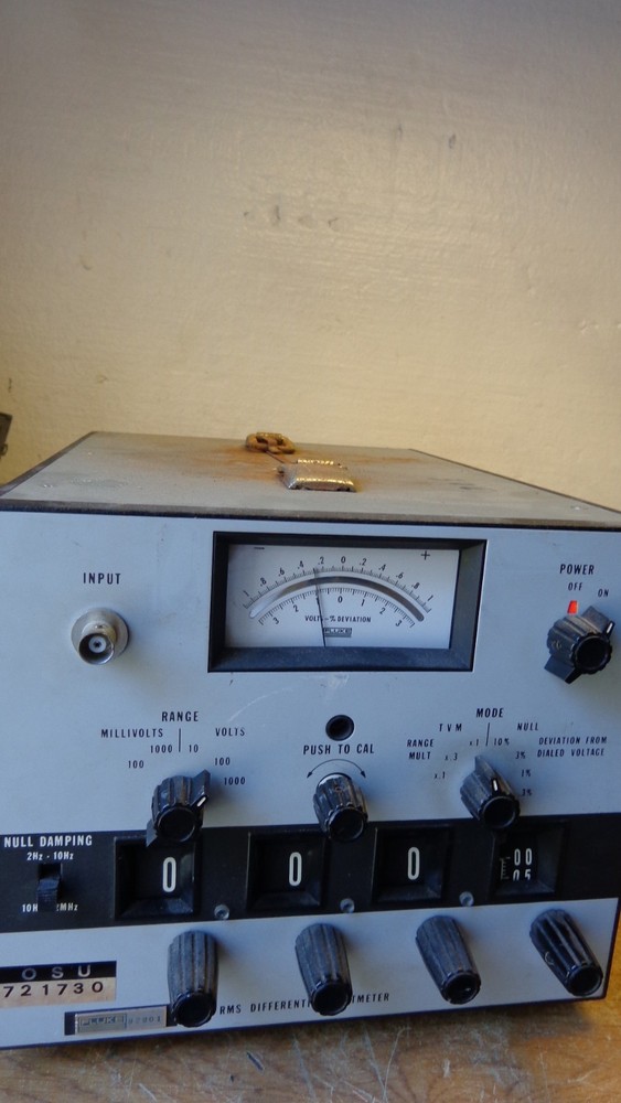 Fluke 931B RMS Differential Voltmeter