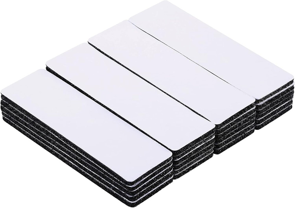20 Sets 1x4 Inch Hook and Loop Fastener Strips