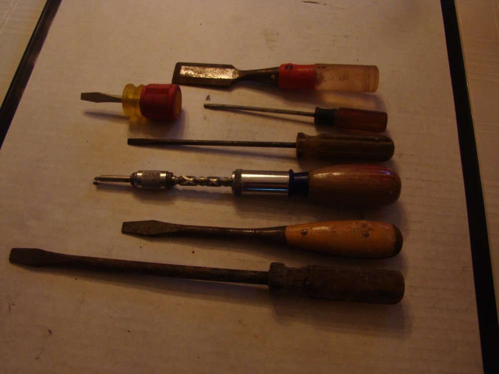 OLD SCREWDRIVERS ETC.