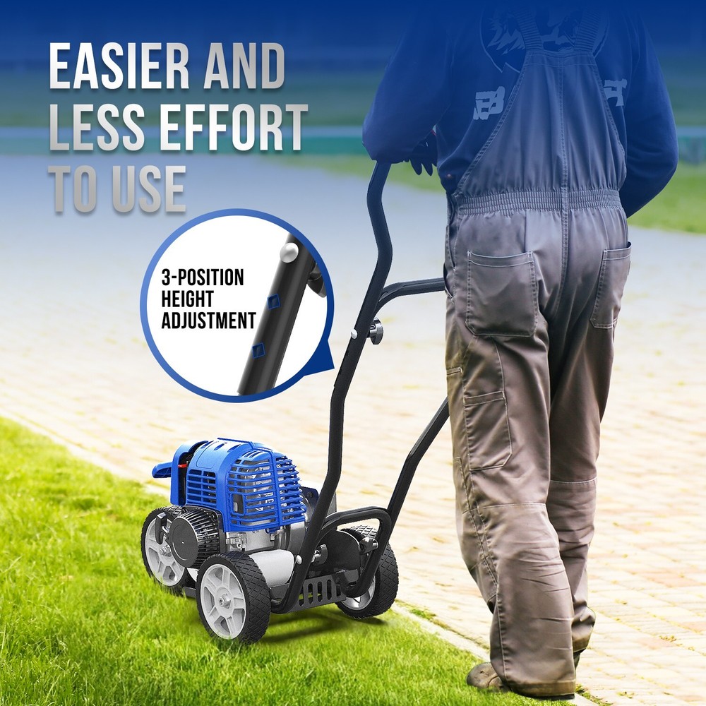 BADGER Edger Lawn Tool 31cc 4-Cycle Lawn Edger Walk Behind