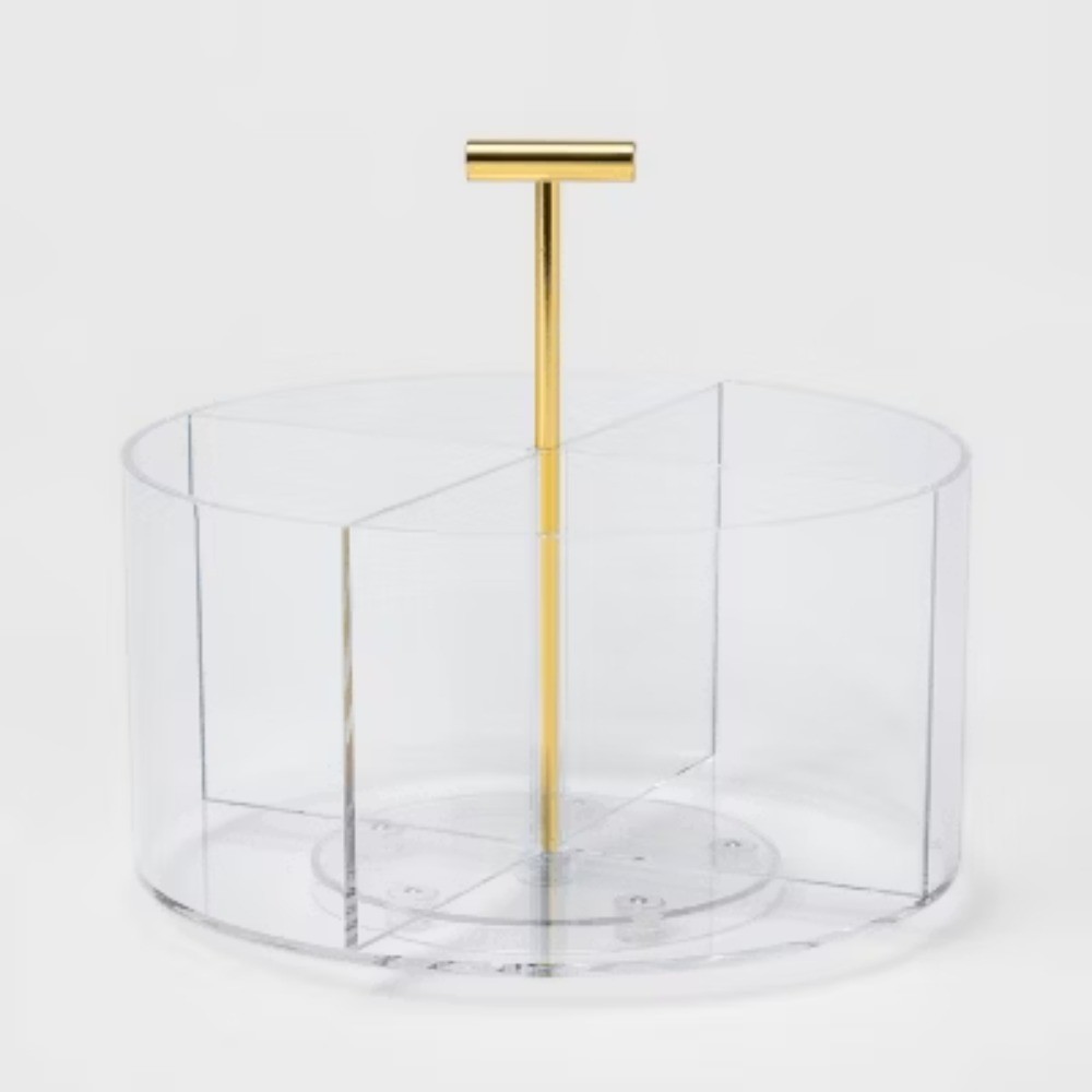 Acrylic Round Desktop Organizer - Threshold™