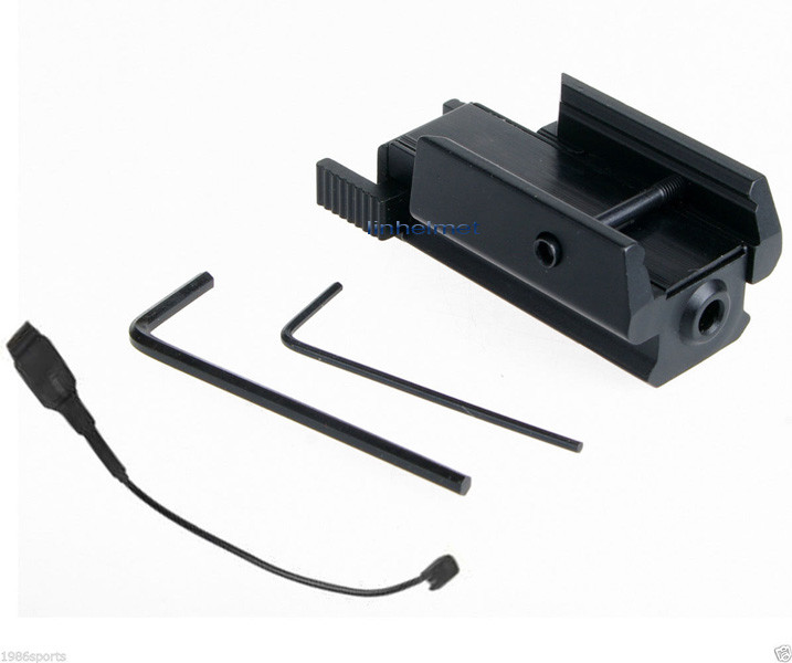 Tactical Compact Pistol Red Dot Laser Sight With Remote Switch For Glock