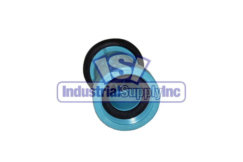 Fire Hose Nozzle | 1-1/2" National Pipe Thread | Polycarbonate | 4 Pack