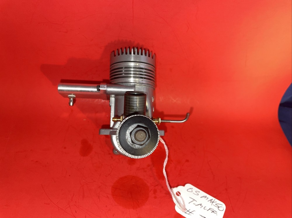 OS MAX 50 C/L WITH T- MUFFLER EXCELLENT #7