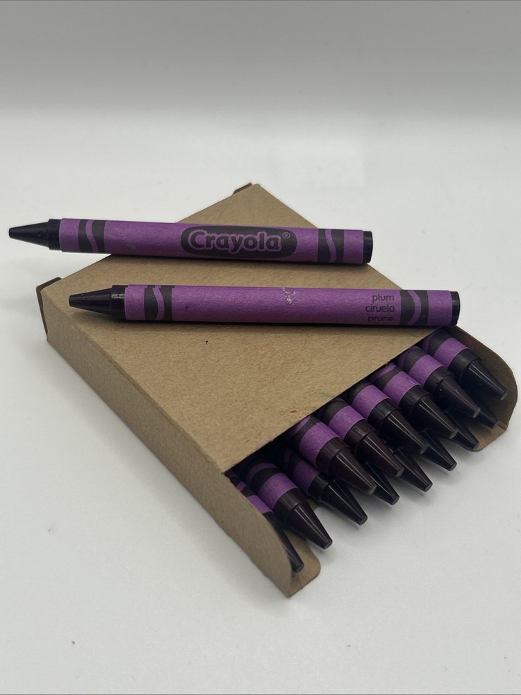 (16) Crayola Crayons (plum) BULK