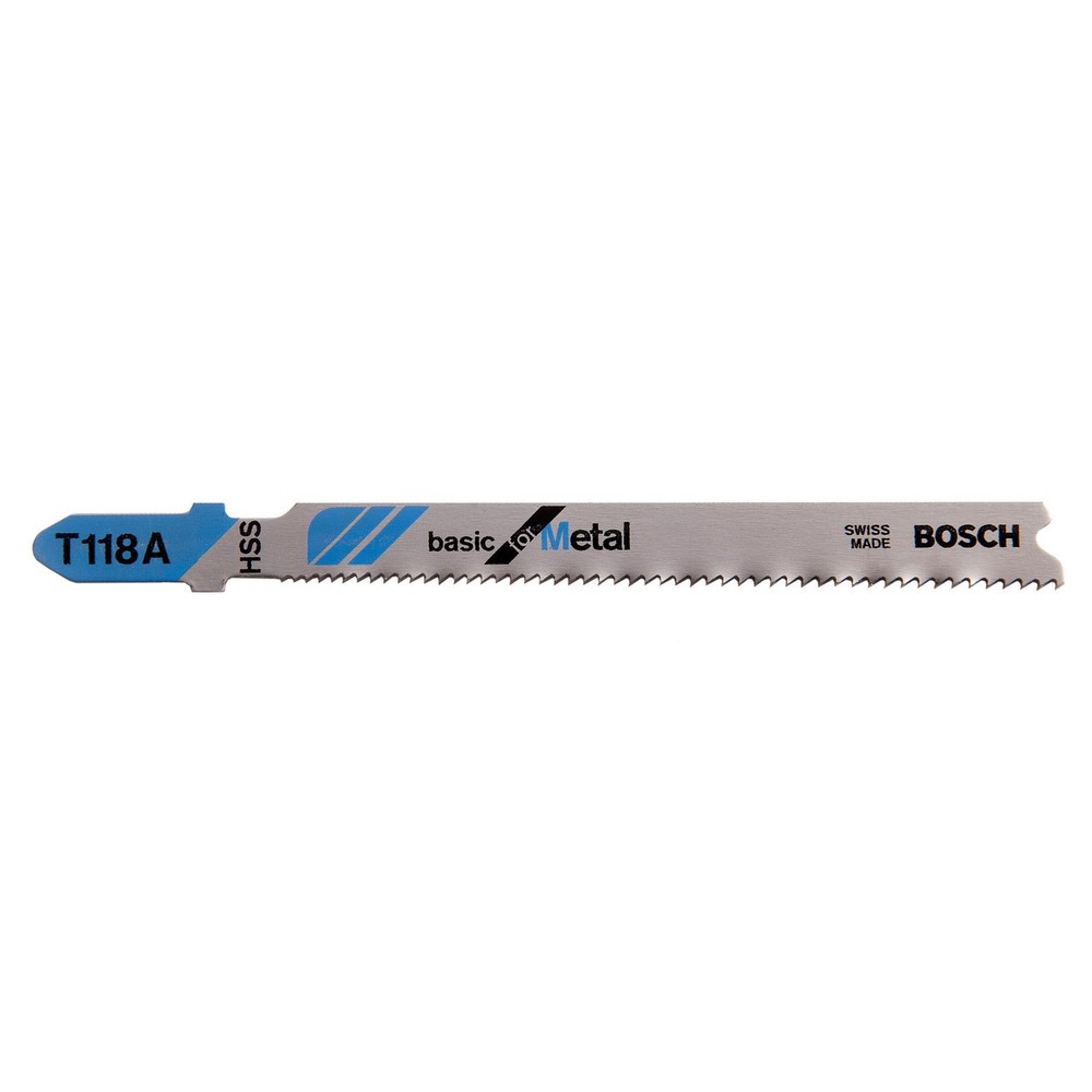 Bosch T118A Basic for Metal Jigsaw Blades (5 Pack)