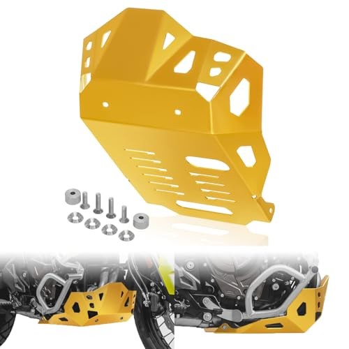 Front Skid Plate Lower Engine Bash Cover Guard Protector for V-Storm 800DE Gold