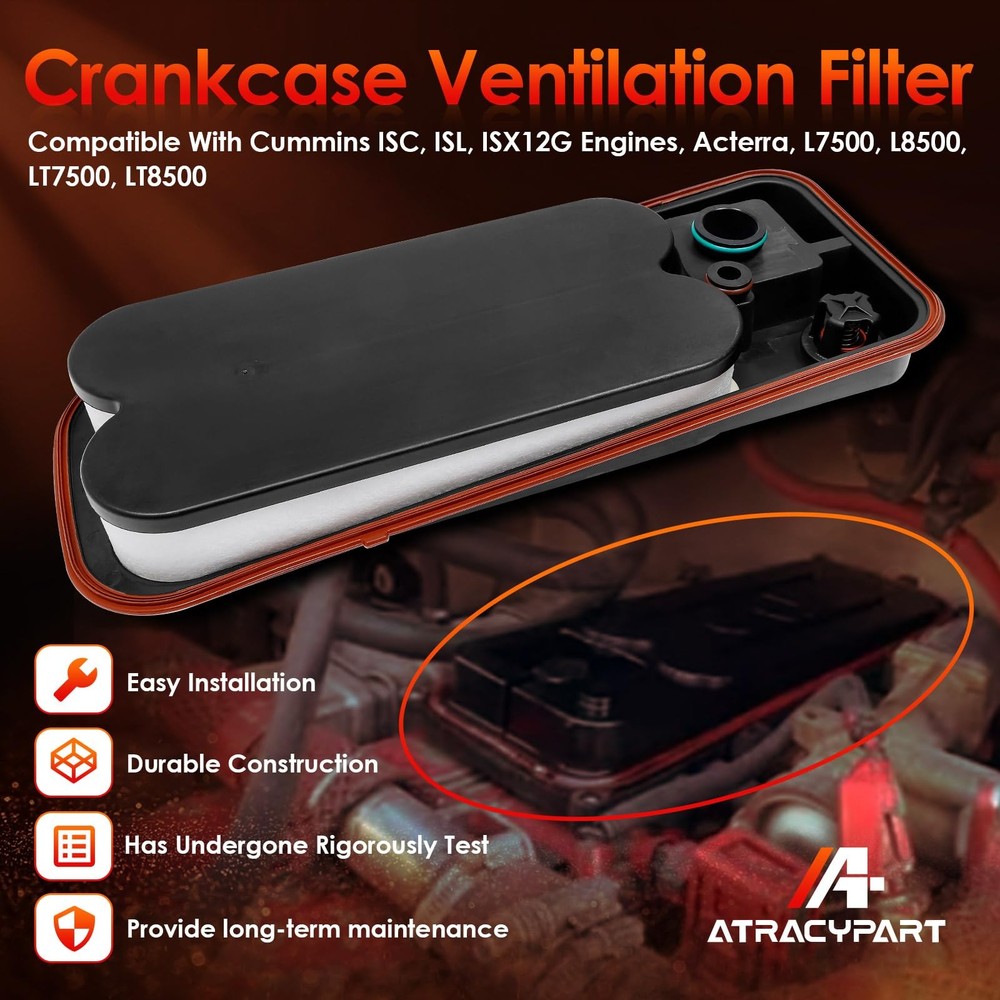 Crankcase Ventilation Filter Engine Breather Element｜Replacement For CV50628