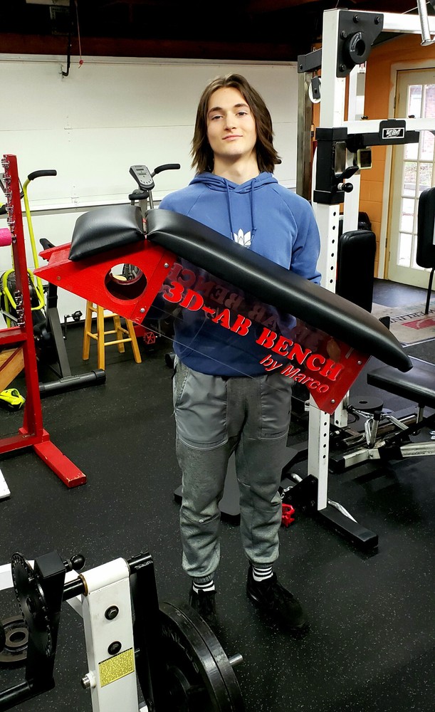 3D-AB Bench,Ab exercise. Ab bench. Core. Strength training. Crunch. Abdominal