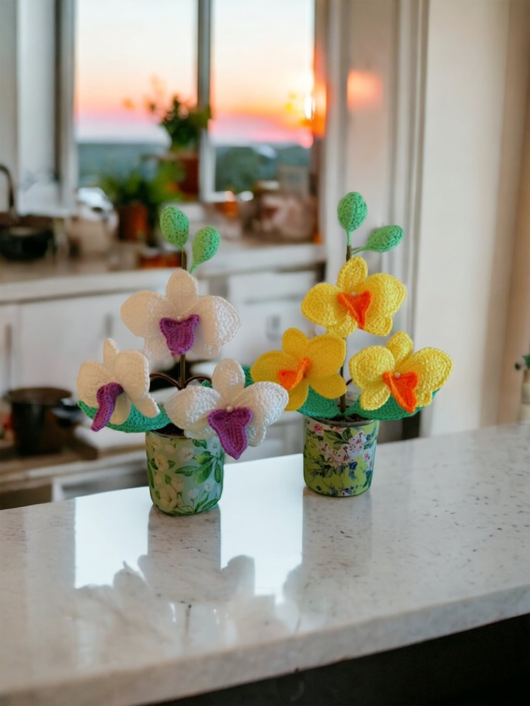 Orchidea Mini Crochet