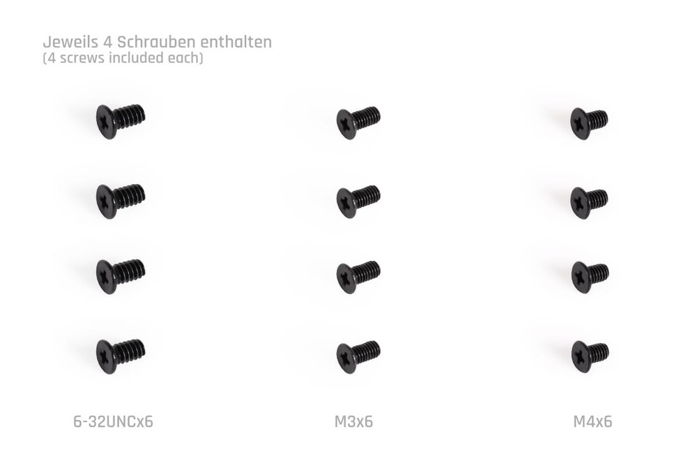 Alphacool Core Distro Plate Push Mounting Set, 17mm
