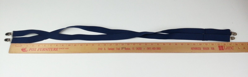 Navy Blue Suspenders