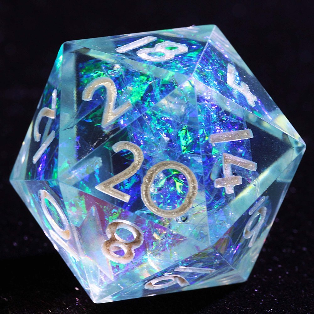 9 Polyhedral Resin Dice Sets DD Celestial Stone Oath for Dungeons Dragons RPG