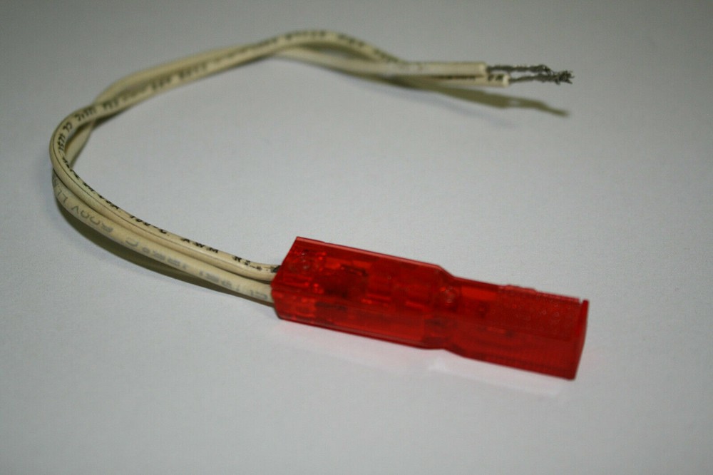 GEMLINE 15205 PILOT/INDICATOR LIGHT RED LENS