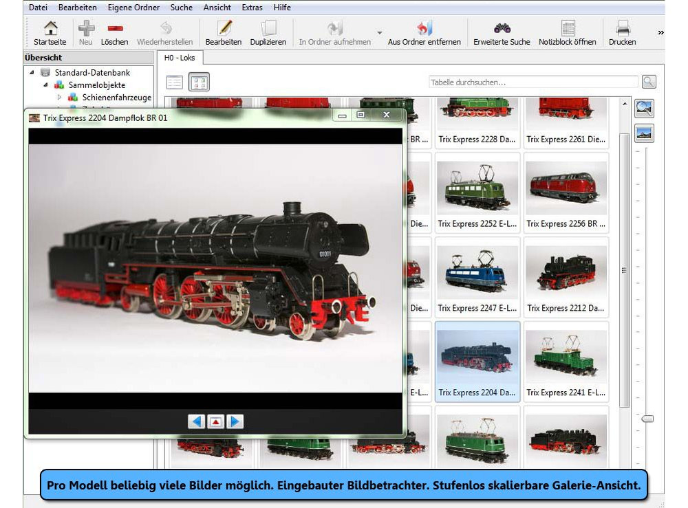Stecotec Modellbahn-Verwaltung 2017 [CD-VERSION] Software / Programm f. Sammler