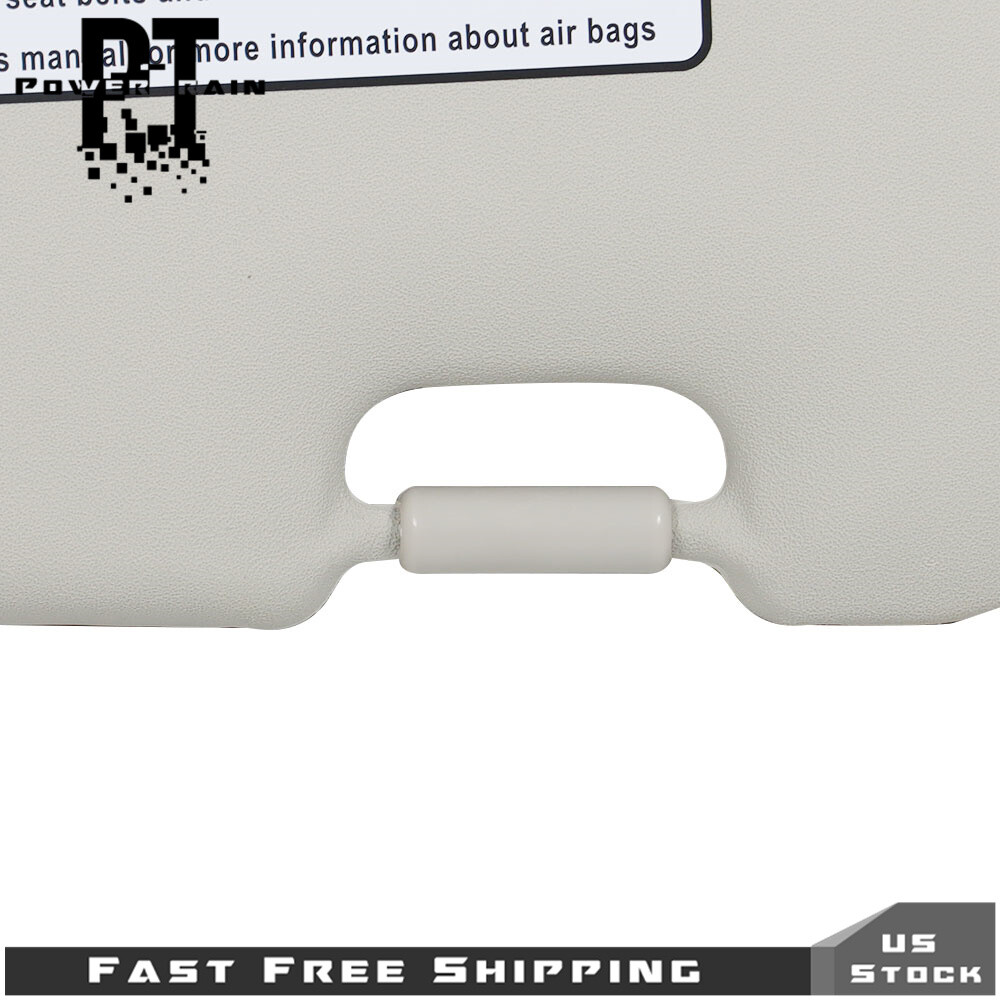 For 2010 2011 2012 2013 Mazda 3 Pair Sun Visor Driver And Passenger Side Gray