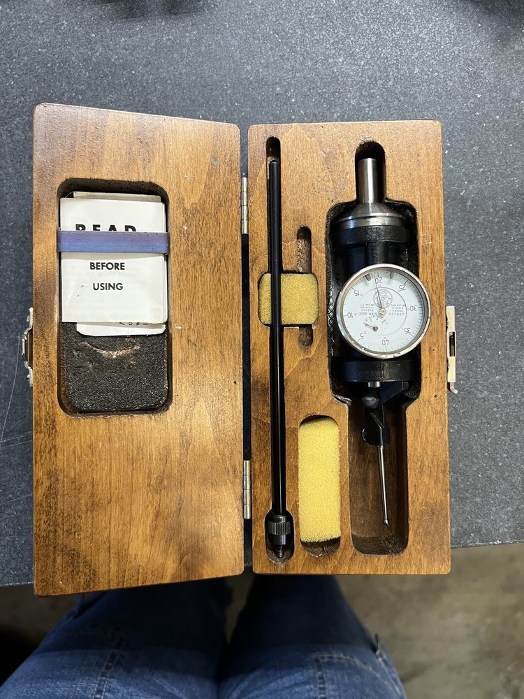 Blake MFG CO.  Co-ax Dial Indicator 0005" Axis
