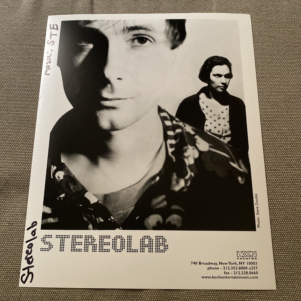 Stereolab Press Photo 8x10”. See Description.
