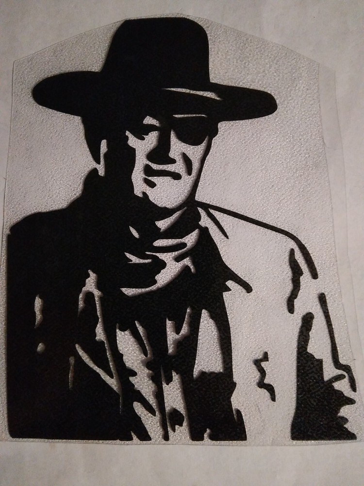 John Wayne Decal