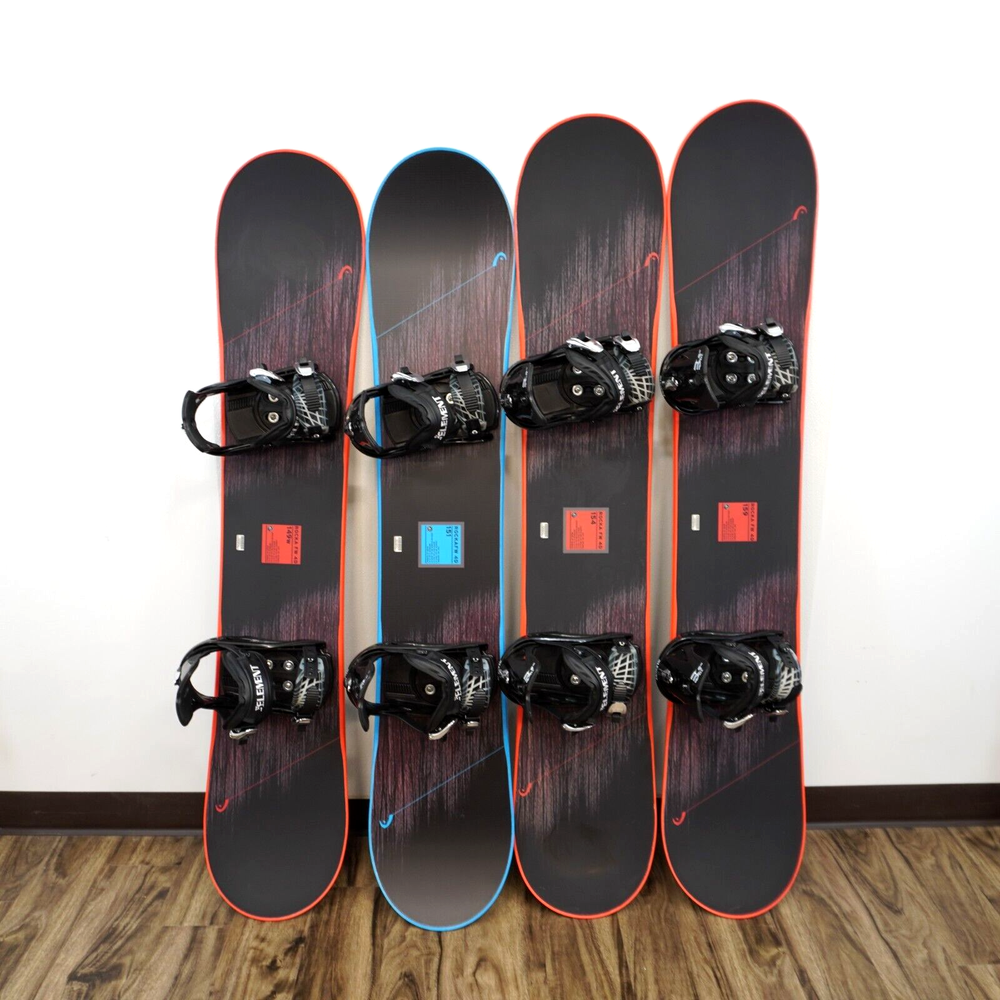 HEAD Rocka FW 4D Snowboard + 5th Element Stealth 3 Binding + St-1 Boot Bundle