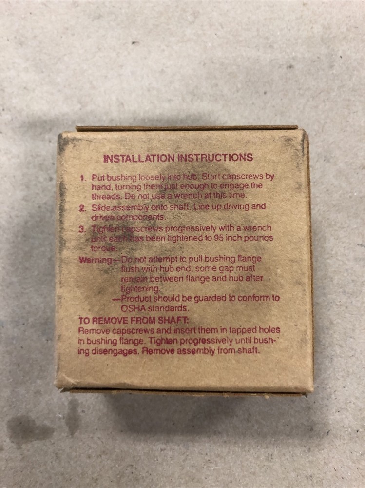 BROWNING 3X580 SPLIT TAPER BUSHING SEALED BOX