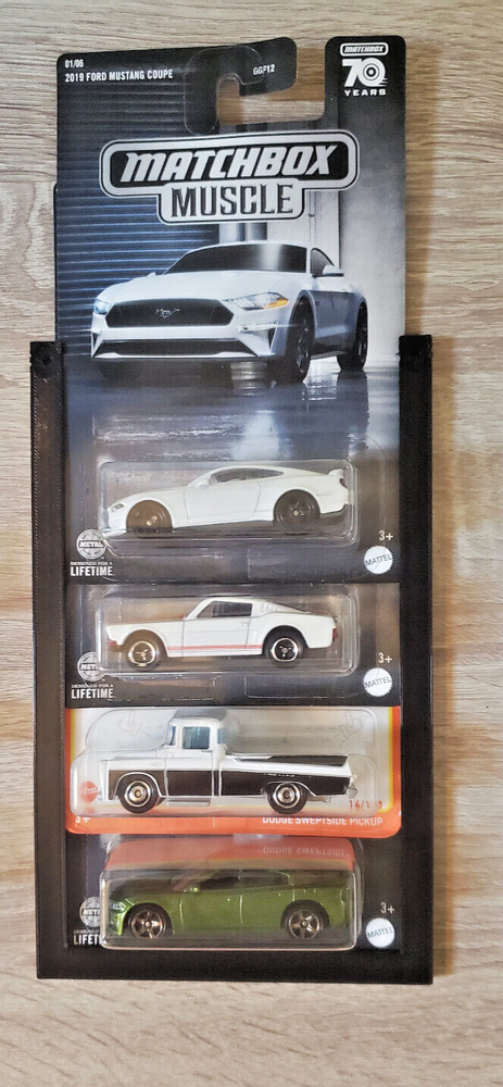 Hot Wheels Storage Display Rack White