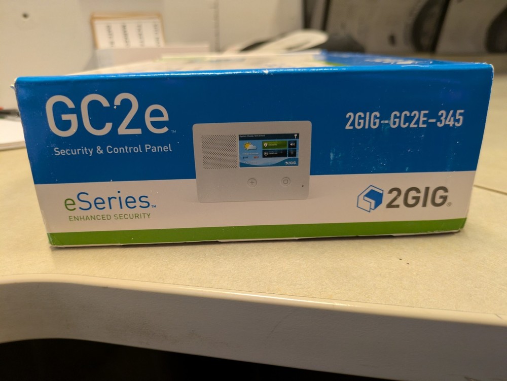 New 2GIG-GC2e-345 SECURITY SYSTEM CONTROL PANEL Zwave Plus Controller V1.21