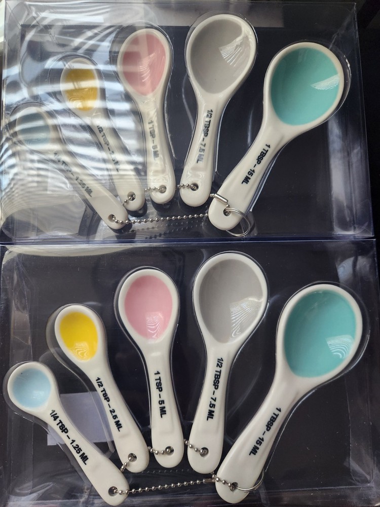 Rae Dunn Measuring Spoon Set 2 Pack