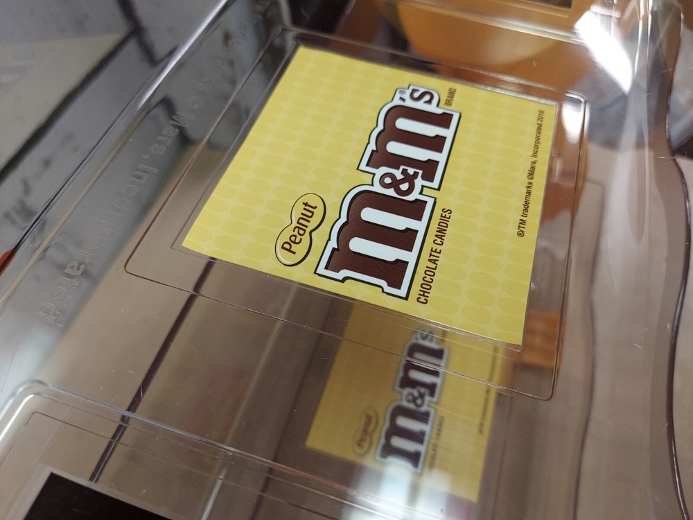 Vintage 3 Tiered Plastic Mars Candy Display NOS