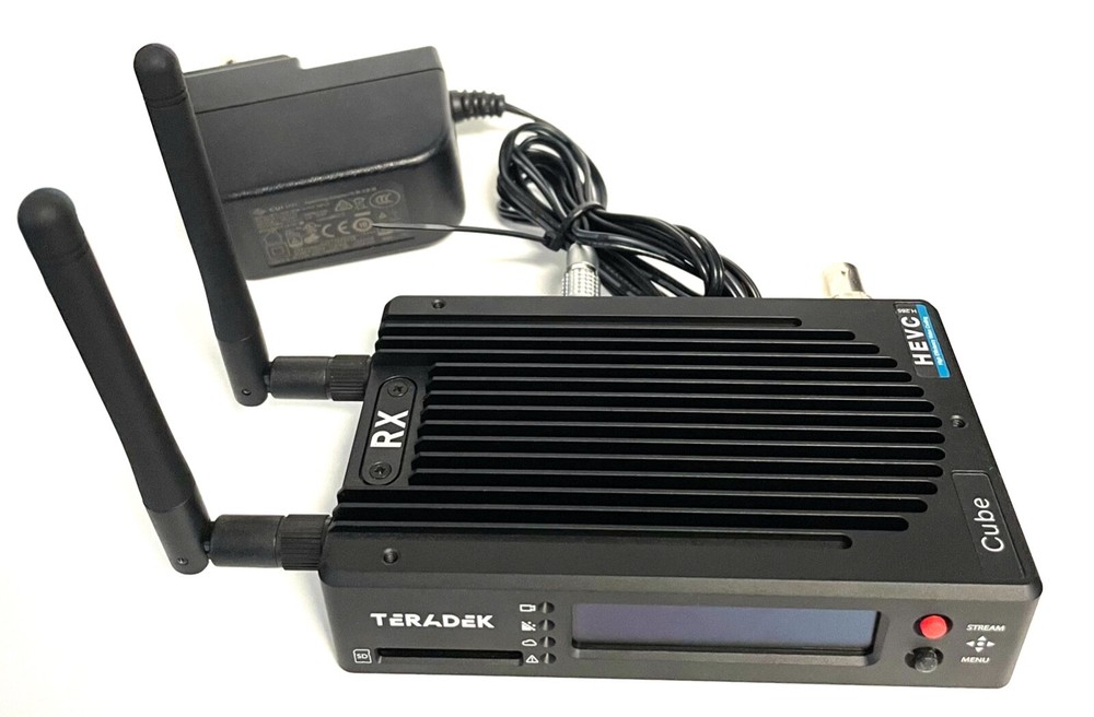 Teradek Cube 775 Professional Streaming Decoder. H.264 H.265 HDSDI HDMI 