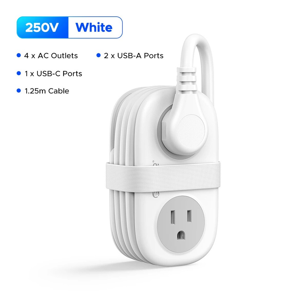 ORICO US Plug Power Strip 4AC 3USB Socket Extension Cord Electrical Power