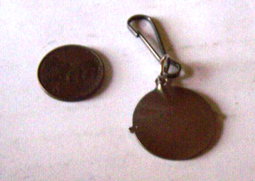 HARLEY DAVIDSON OWNERS GROUP HOG 1983-2008 25th 25 ANNIVERSARY ZIPPER PULL