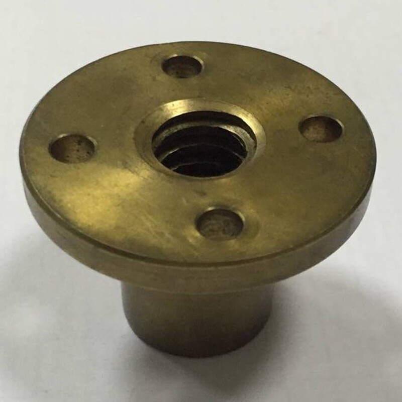 FOR 30° trapezoidal screw nut round flange type left thread MTSFL8