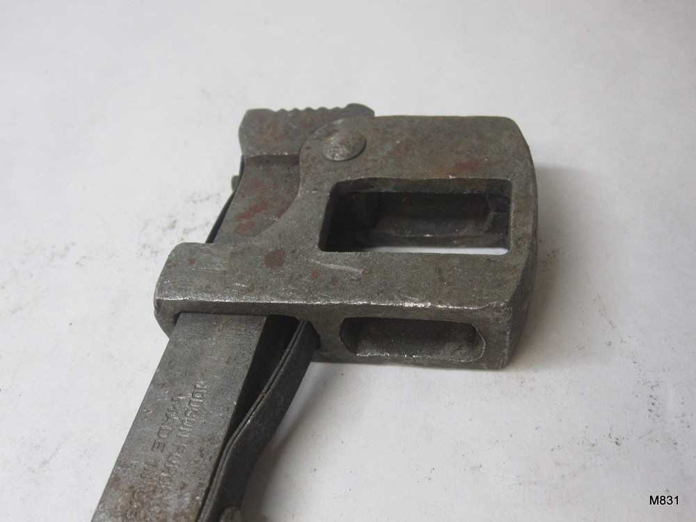 Vintage Stillson Wrench Handle [ 8-1/2" Total | 4-1/2" Handle ] MISSING JAW