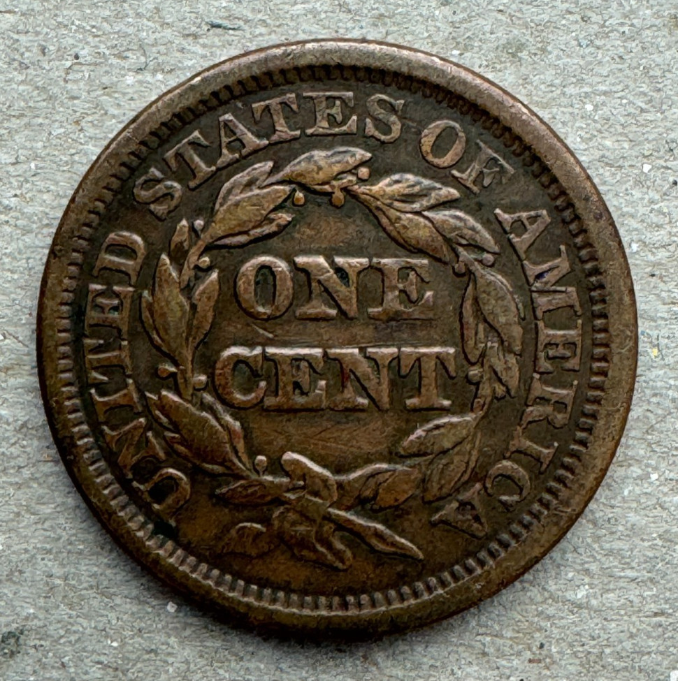 United States, Large Cent, 1847, KM#67