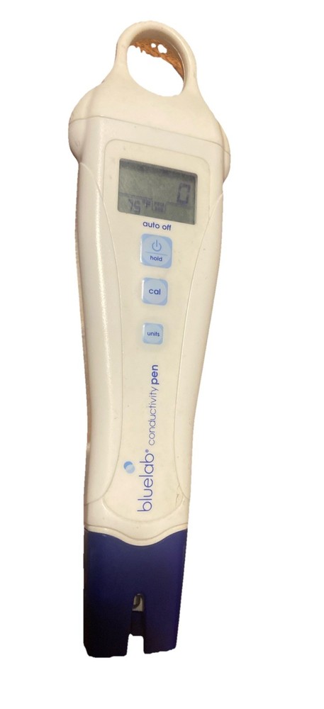 Bluelab Conductivity Pen EC PPM Meter Hydroponics Tester Tested Works