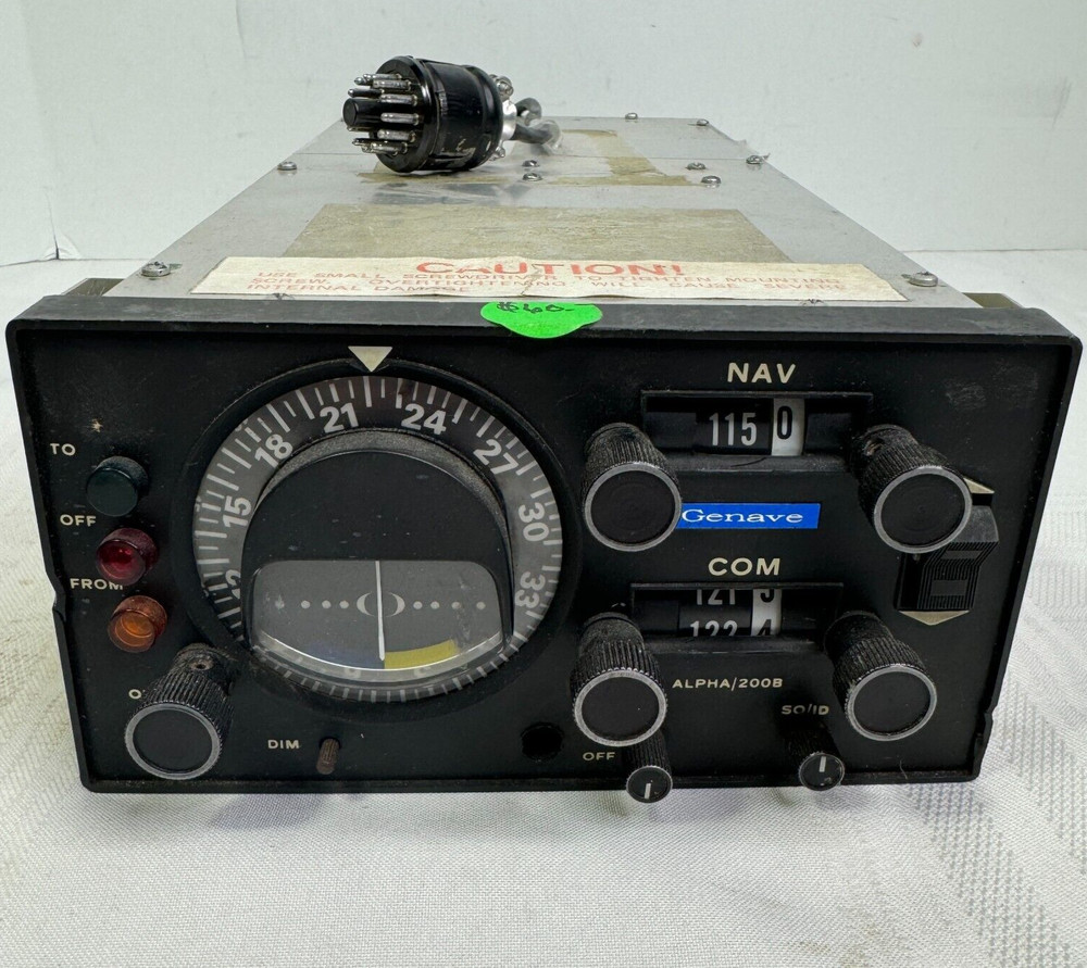 Genave Communication Transceiver Arc Cessna Alpha 200 B Untested Alpha/200B