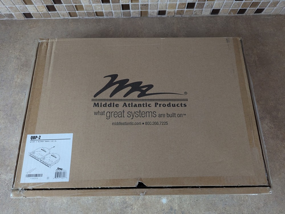 MIDDLE ATLANTIC QBP-2 QUIET 2 BLOWER