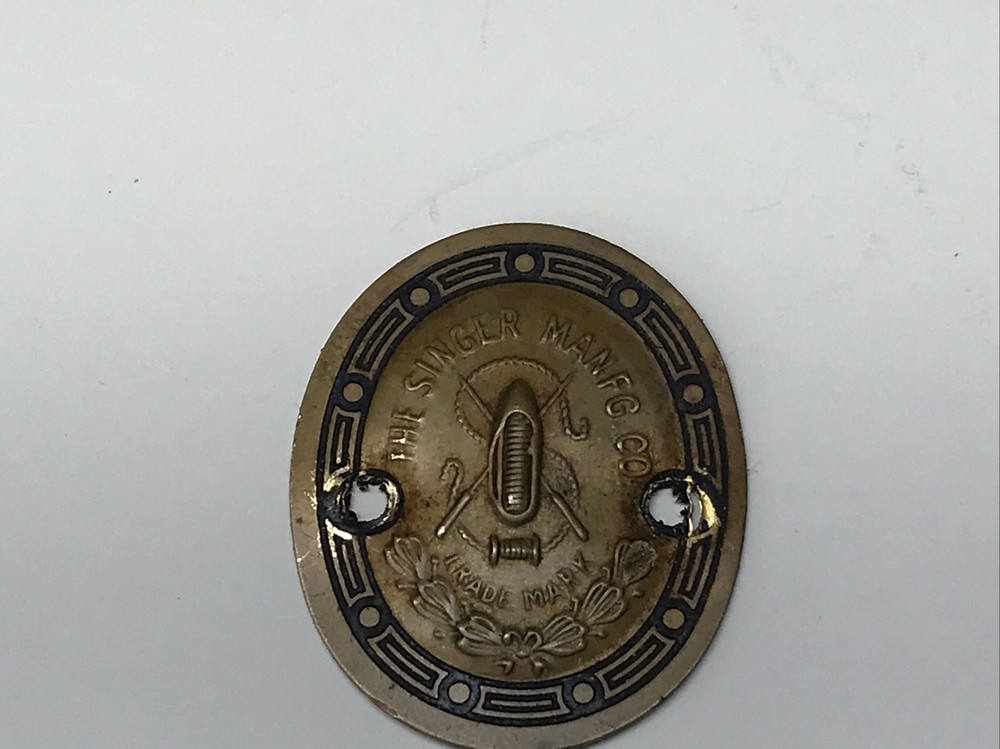 Singer 99K Sewing Machine Head Badges
