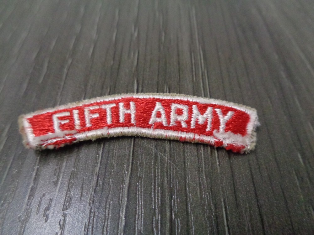FIFTH ARMY Recruiting Service Tab