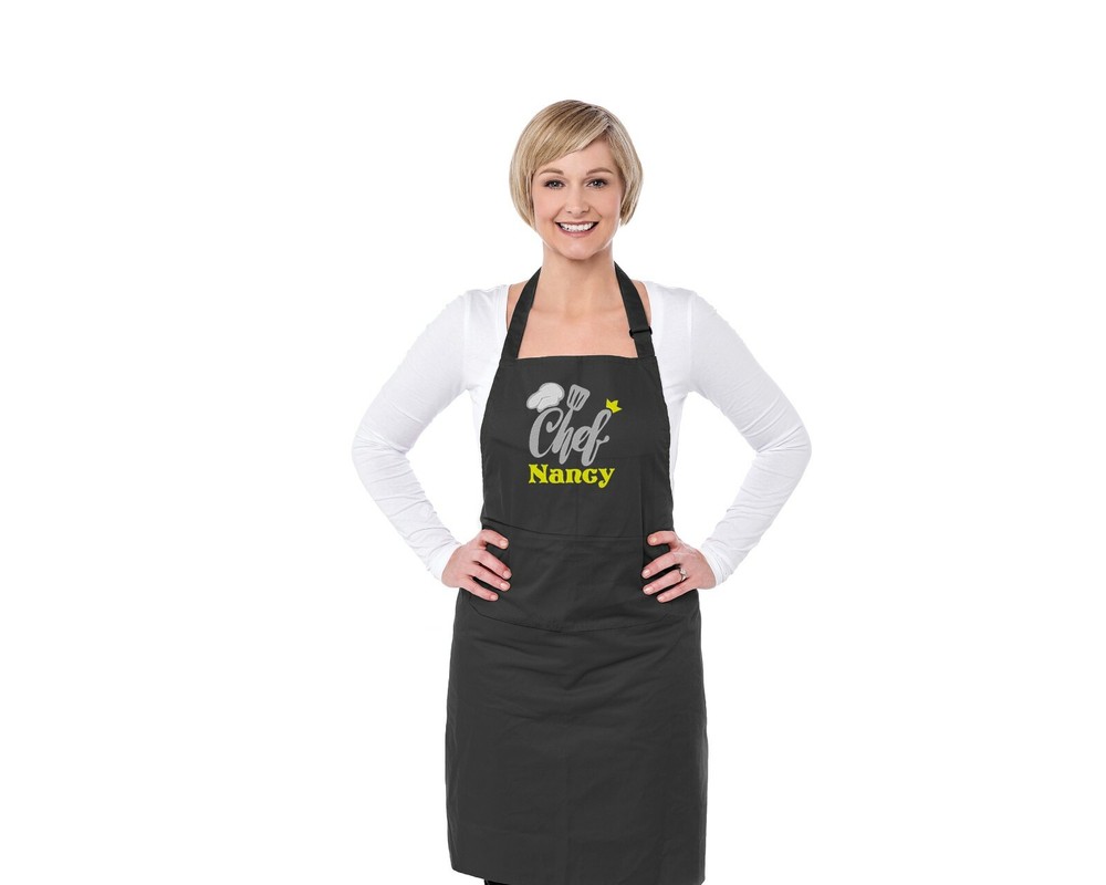 Chef Embroidered Apron, Personalized Aprons, embroidery custom apron