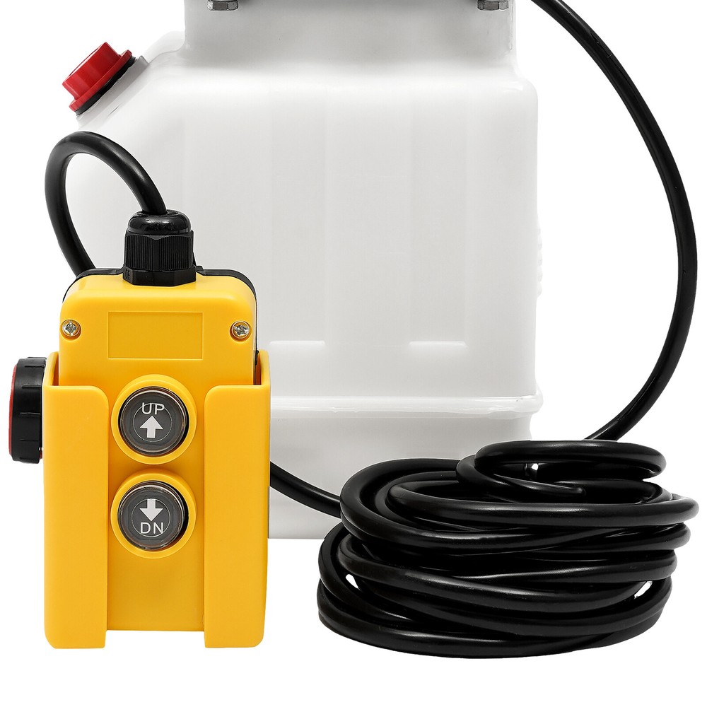3 Quart 12V Electric Hydraulic Pump Power Unit with Remote Control