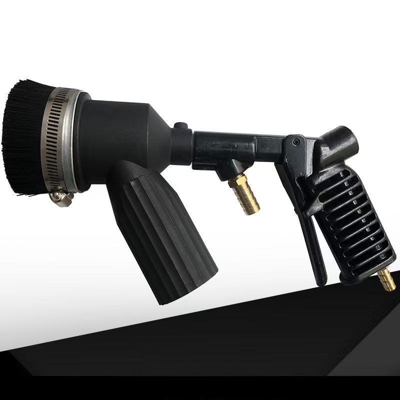 28 Gallon Recycle Blasting Tank Sand Blast Gun Kit Sandblaster Nozzle Tip