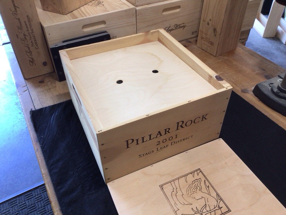 wooden wine box