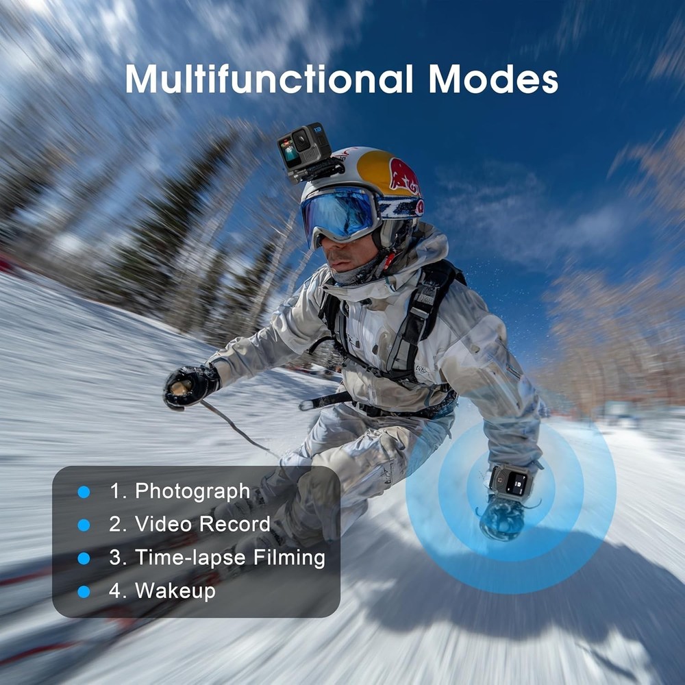 Remote Control for GoPro Hero 13, Wireless Portable Smart Controller with Wri...