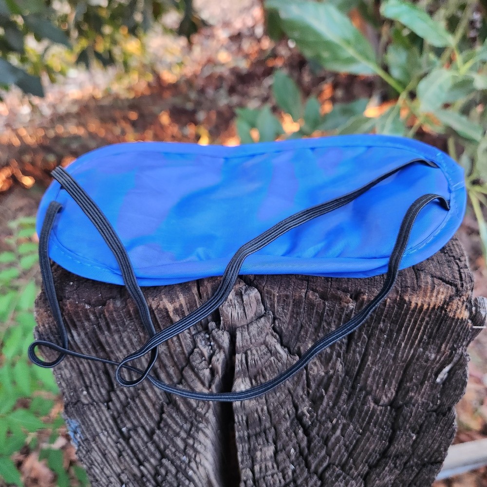 Hudson River Trading HRT Sleep Mask "Compiling" Blue