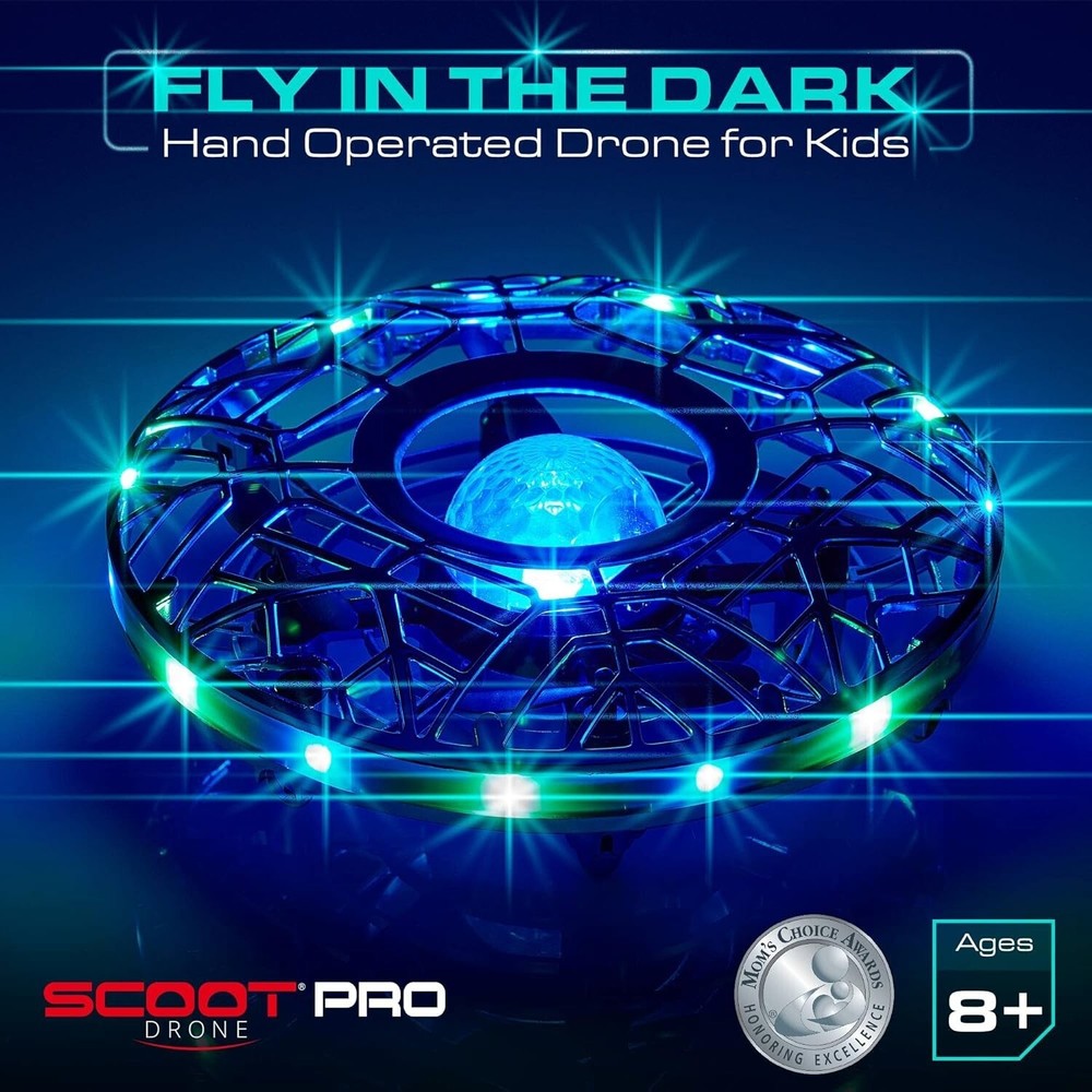 Fun 360 Degree Flip Drone - LED Projection & Obstacle Avoidance for Safe Flying