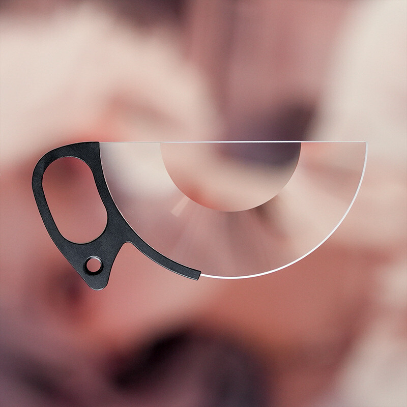 100mm Handheld Half Circular Split Vortex Special Effect Prism Filter Camera Acc